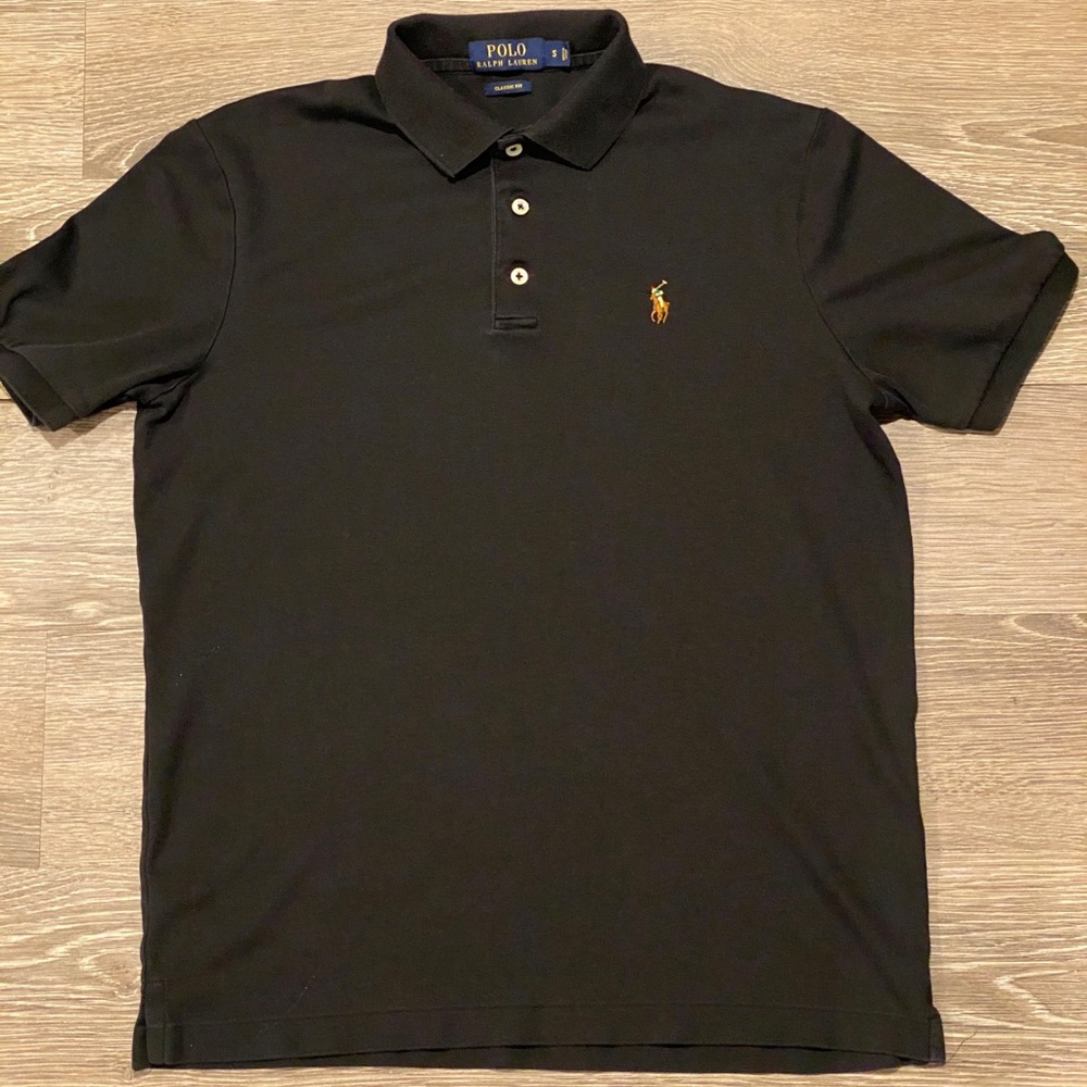 Black Polo T